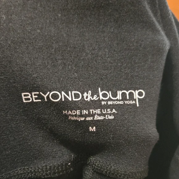 Beyond the Bump Black High-Waisted Leggings - Picture 3 of 7